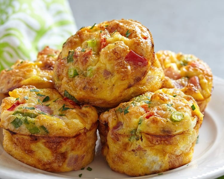 Breakfast egg Muffins In Three Ways (Meal Prep)